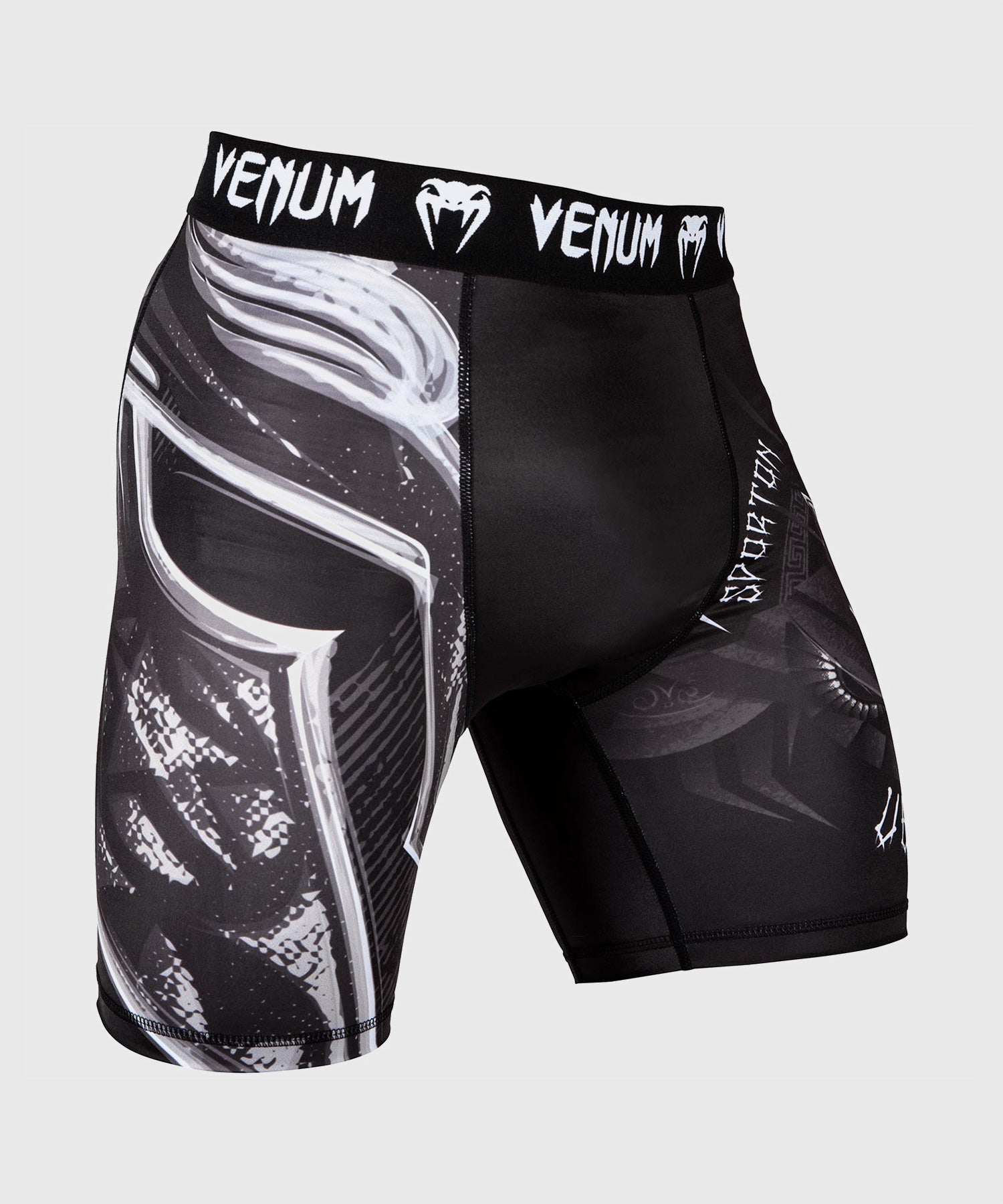Mallas de compresión Venum Gladiator 3.0 – Negro/Gris/Blanco