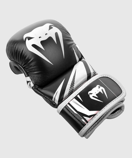 MMA rukavice Venum Challenger Sparring 3.0 – Černé/Bílé