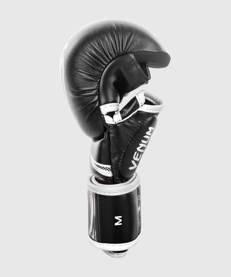 MMA rukavice Venum Challenger Sparring 3.0 – Černé/Bílé