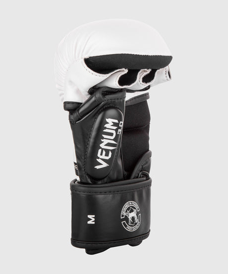 MMA rukavice Venum Challenger Sparring 3.0 – Bílé/Černé