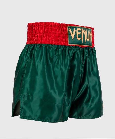 Shorts de kickboxing Venum Classic – Vert forêt profond