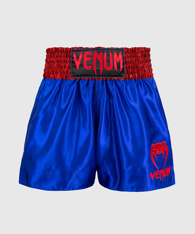 Shorts de kickboxing Venum Classic – Bleu marine/Rouge