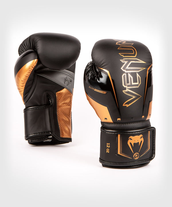 Guantoni da boxe Venum Elite Evo – Nero/Bronzo
