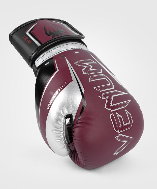 Venum Bokshandschoenen Elite Evo - Rood/Zilver