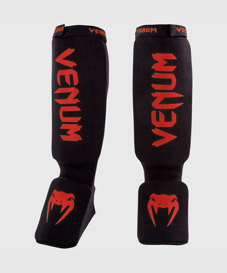Venum Schienbeinschoner Kontact – Schwarz/Rot