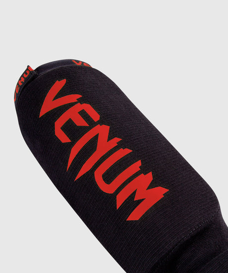 Venum Schienbeinschoner Kontact – Schwarz/Rot