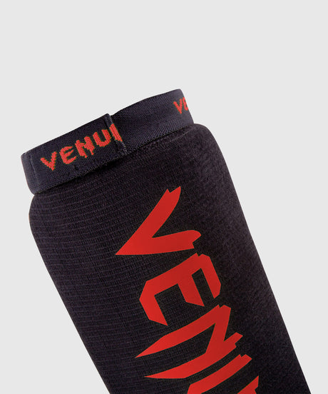 Venum Schienbeinschoner Kontact – Schwarz/Rot