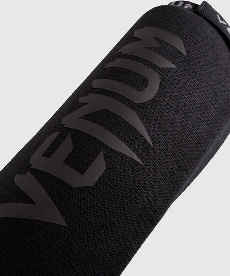 Venum Scheenbeschermers Kickboks Kontact - Zwart/Zwart