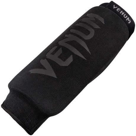 Protège-tibias Venum Kontact sans pied – Noir/Noir