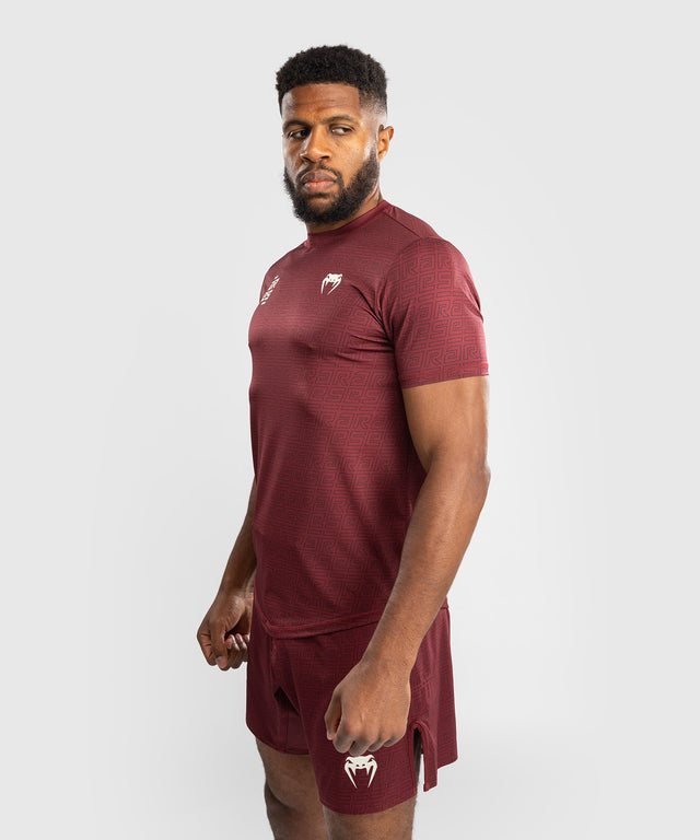 Venum x Ares Dry-Tech Trička – Bordeaux Červené