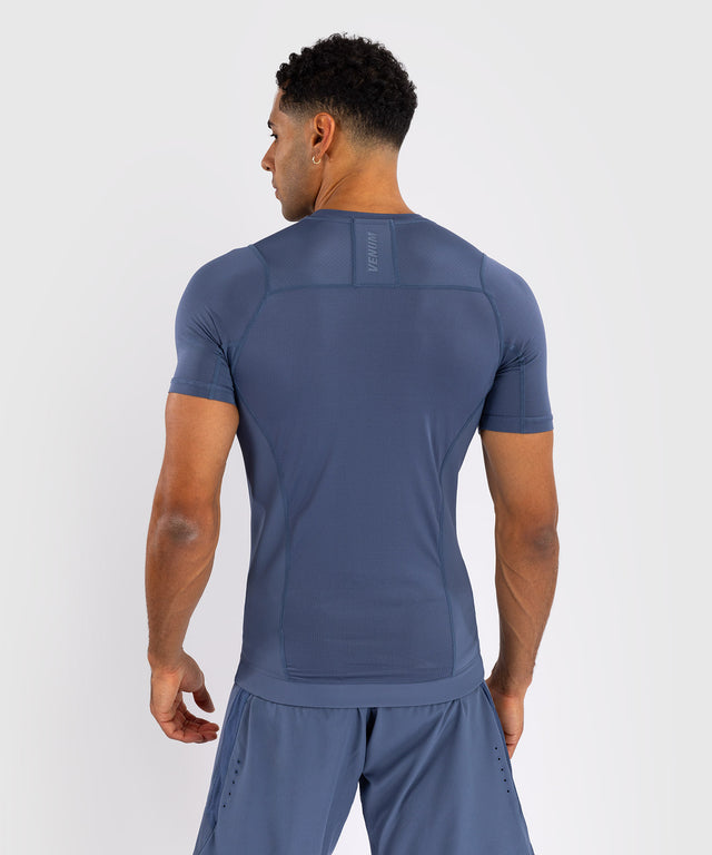 Rashguard Venum G-Fit Air Mangas Curtas – Foggy Blue