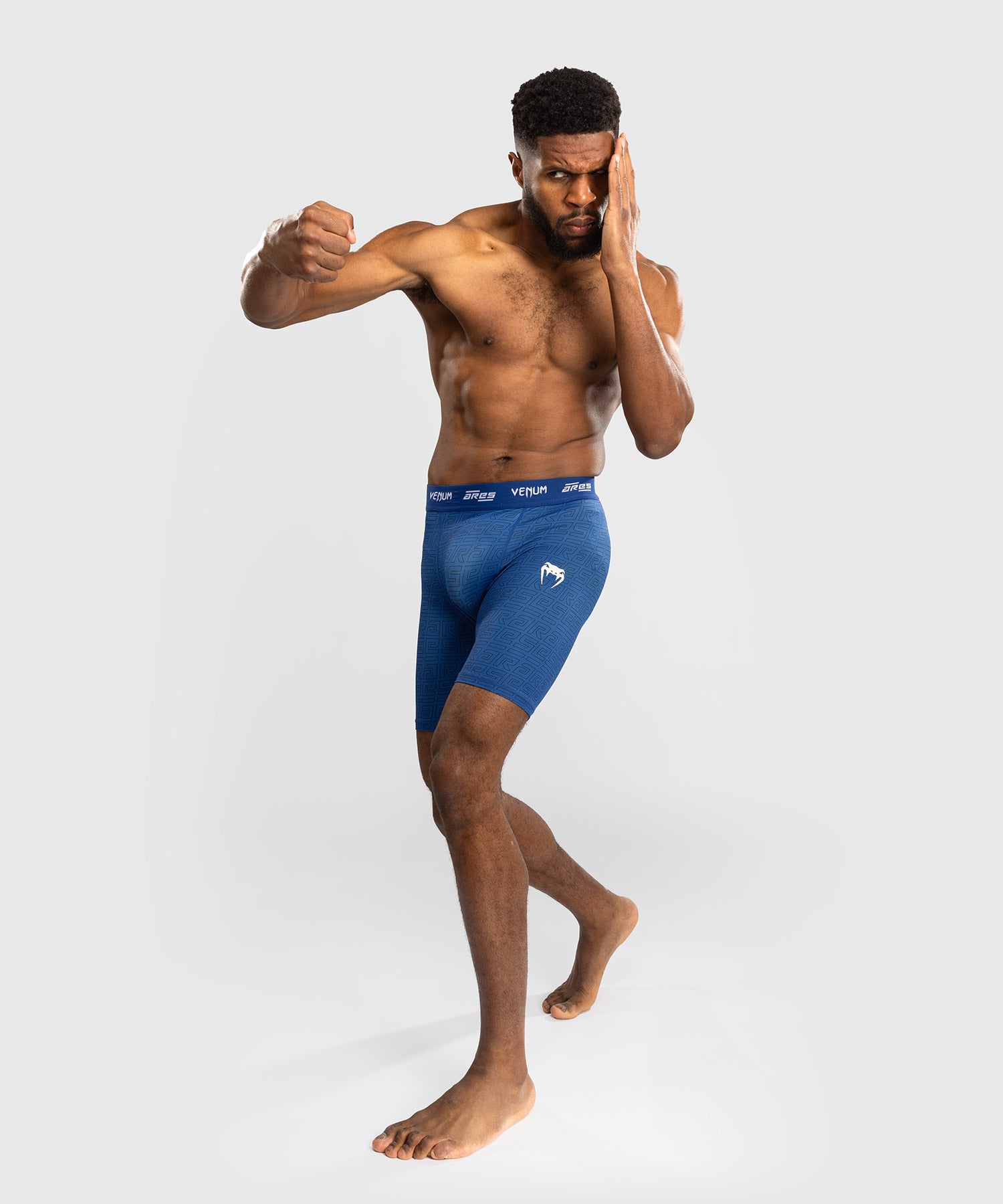 Calções Vale Tudo Venum x Ares – Azul Royal