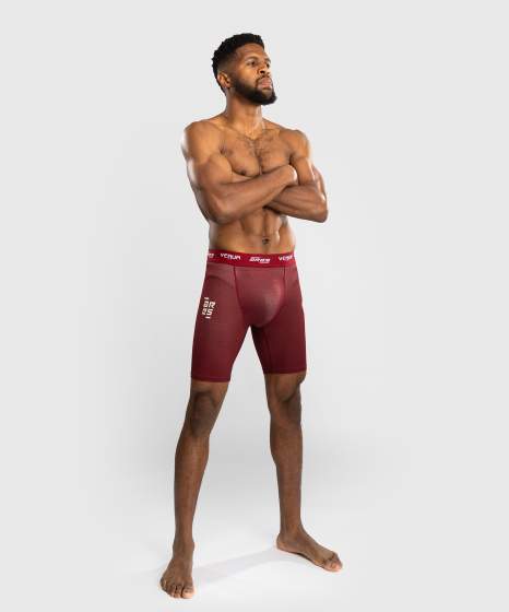 Venum x Ares Vale Tudo Shorts – Bordeauxrött