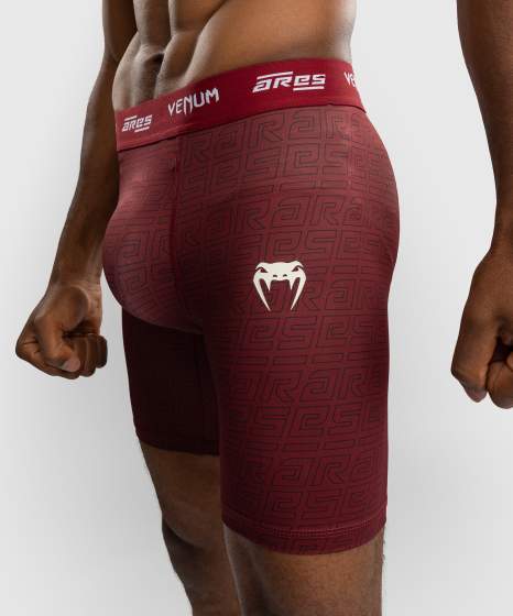 Venum x Ares Vale Tudo Shorts – Bordeauxrött