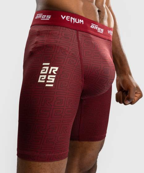 Venum x Ares Vale Tudo Shorts – Bordeauxrött