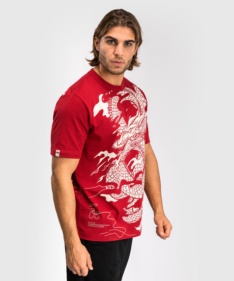 T-shirt Venum Dragon's Flight – Vermelho/Creme