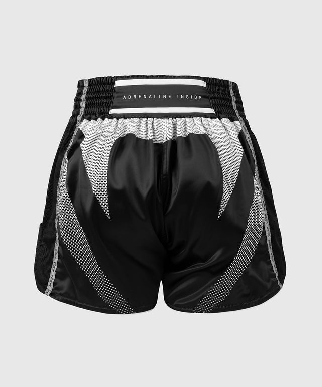 Venum Muay Thai shorts Adrenaline - Sort/Sølv Grå