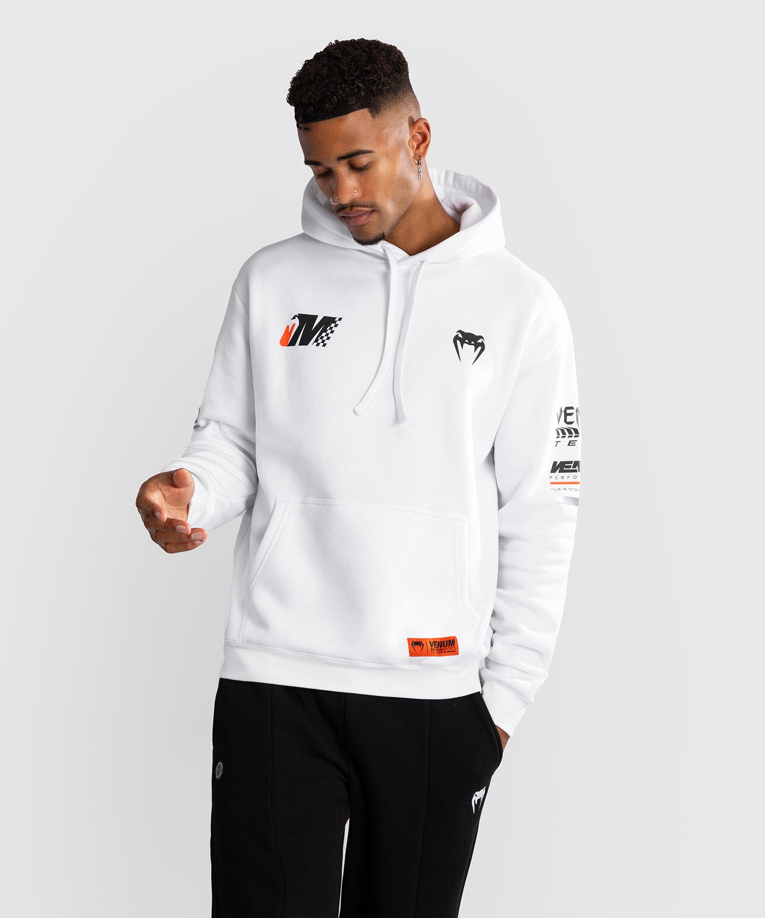 Venum Motorsport Hoodie – White