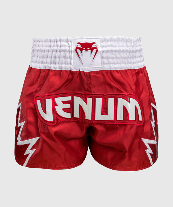Venum Inferno Muay Thai-shorts – Röd/Vit