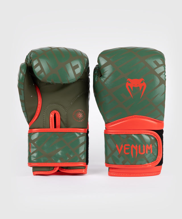 Venum Boxhandschuhe Contender 1.5 XT Kinder – Armygrün/Orange