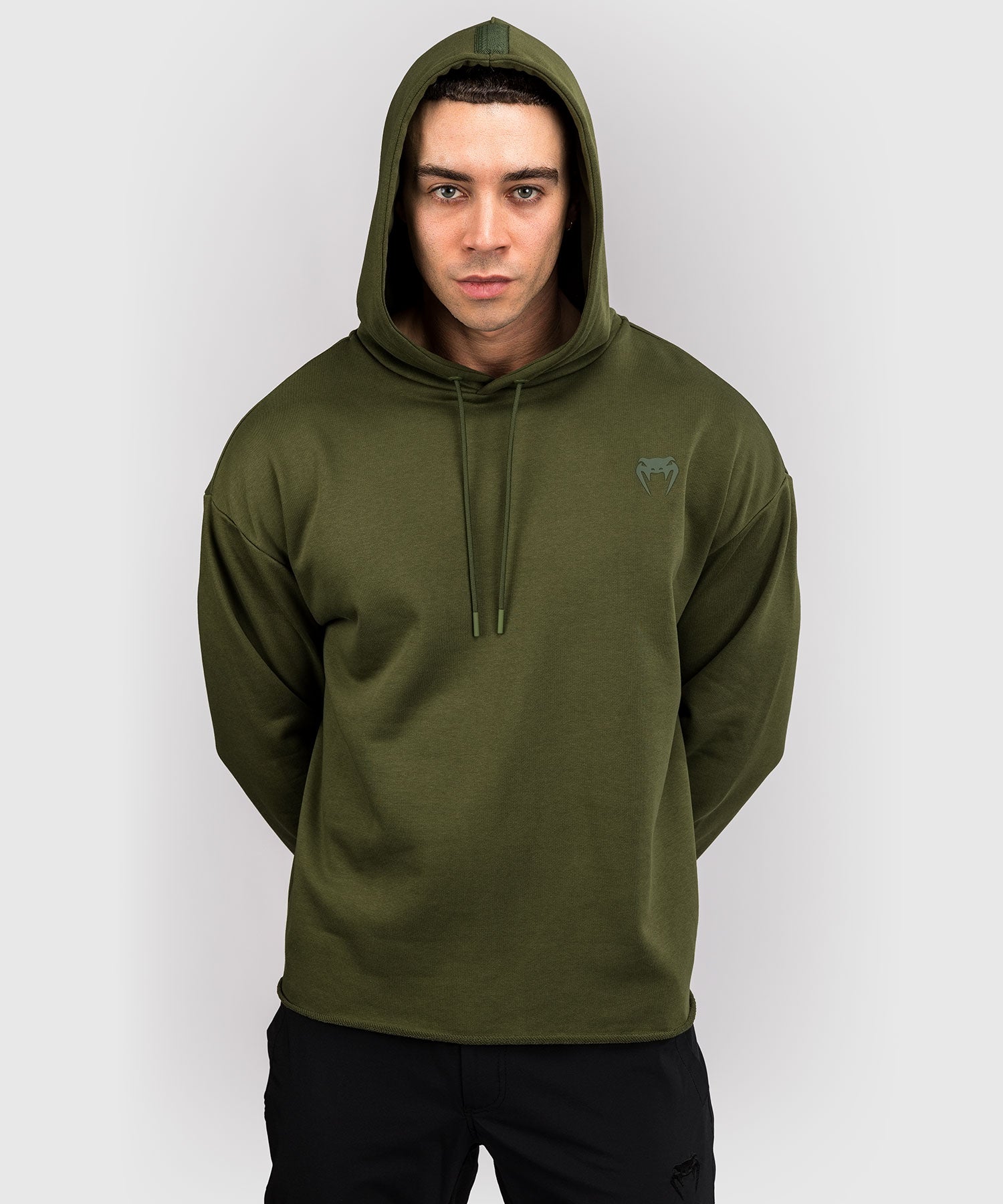 Venum Hoodie Divide – Khaki Zelená