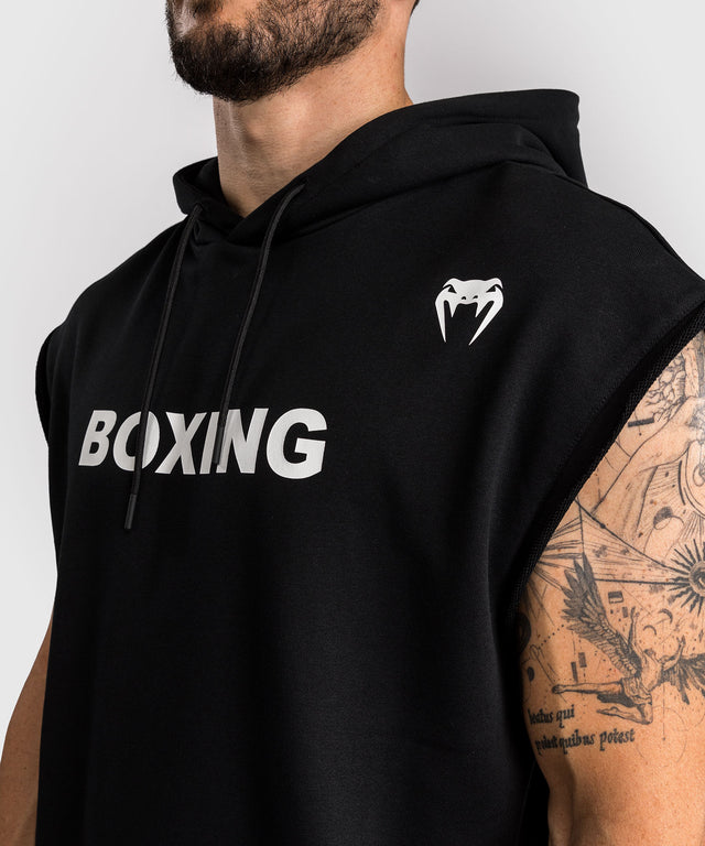 Venum Hoodie Sleeveless VT Boxing - Sort/Hvid