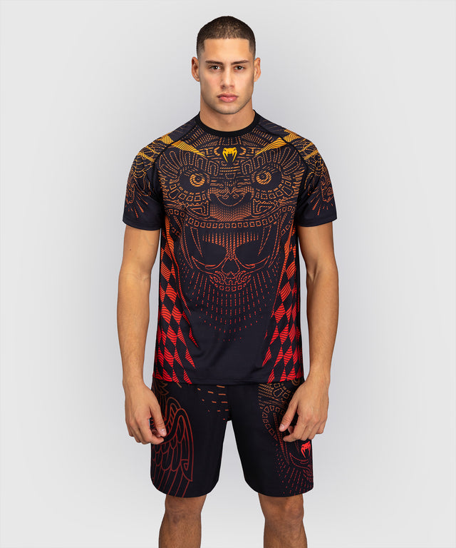 Trička Venum Dry-Tech Quetzal Fury – Černé/Červené
