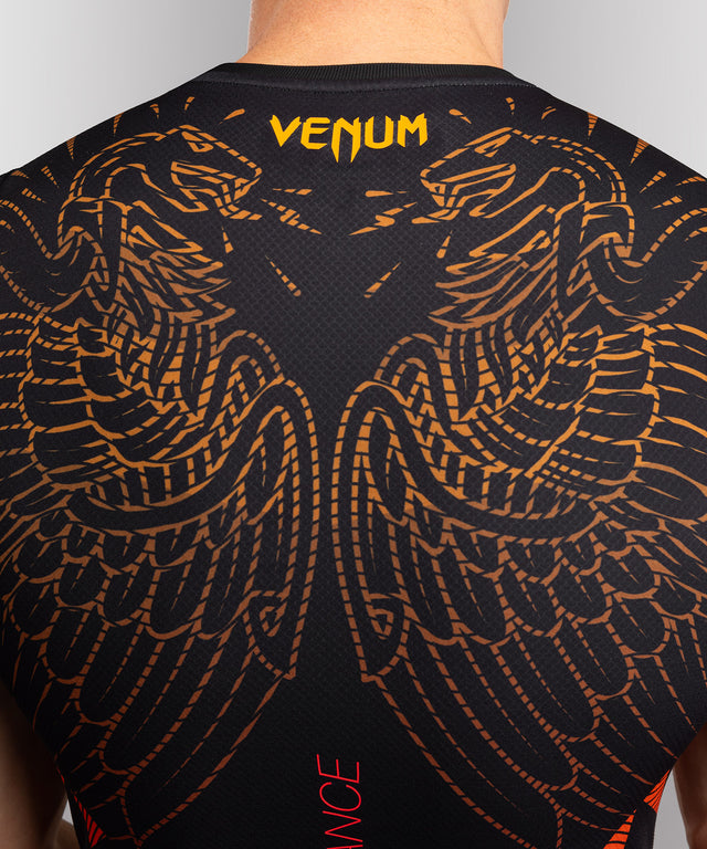 Rashguard Venum Quetzal Fury senza maniche – Nero/Rosso