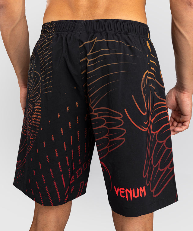 Pantalones de entrenamiento Venum Quetzal Fury – Negro/Rojo