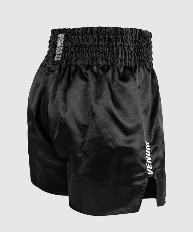 Calções de Muay Thai Venum Classic Evo – Preto/Branco