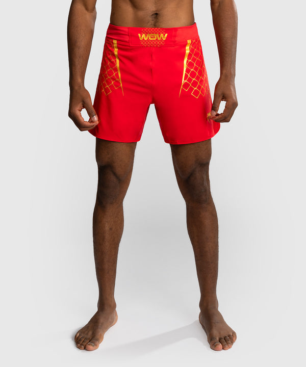 Spodenki MMA Venum x WOW FC – Ognisty Czerwony