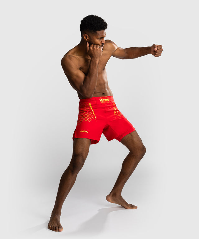 Venum x WOW FC MMA-shorts - Vurig rød