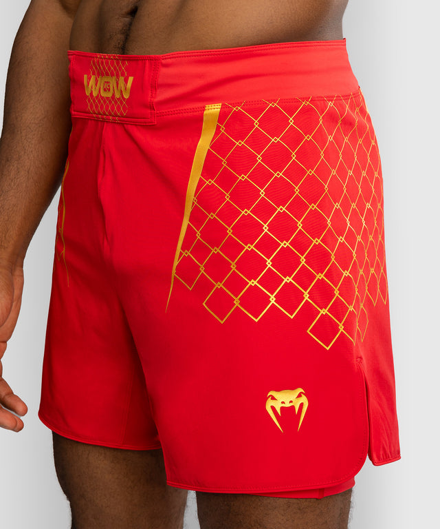 Venum x WOW FC MMA-shorts - Vurig rød