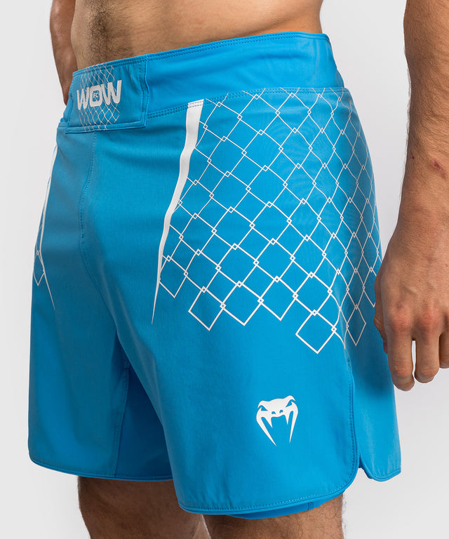 Spodenki MMA Venum x WOW FC – Niebieski Pacyfik