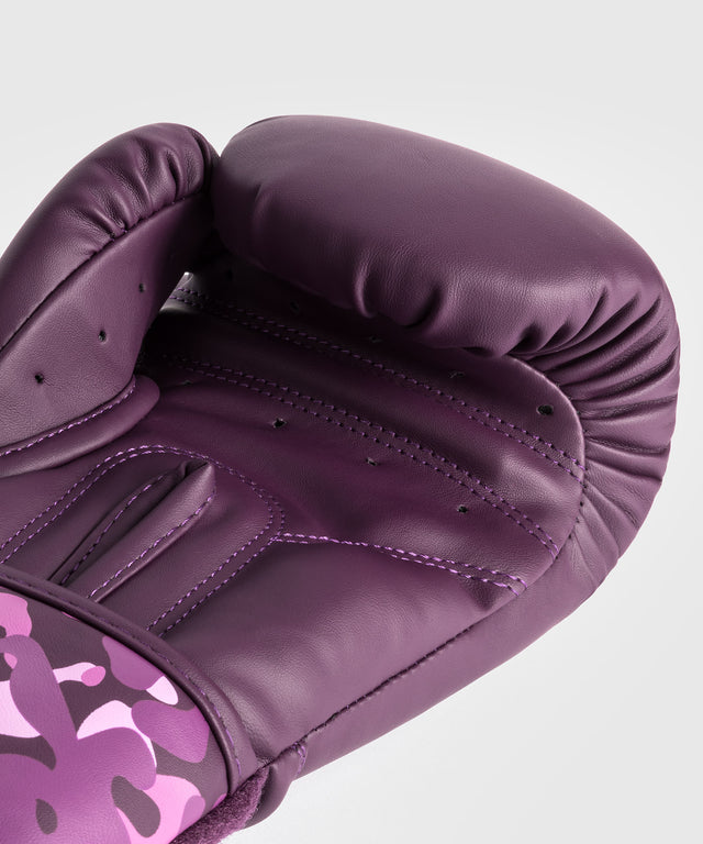 Mănuși de box Venum Iris – Mov/Camo Roz