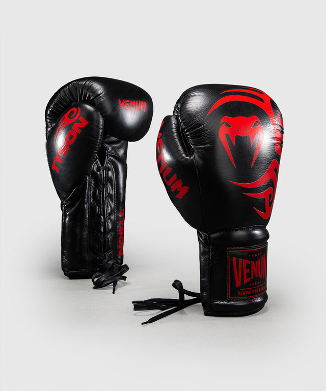 Gants de boxe Venum x Mike Tyson Giant 2.0 Pro – Noir/Rouge