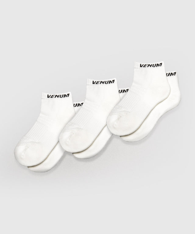 Calcetines Venum Essential – Blanco – Pack de 3