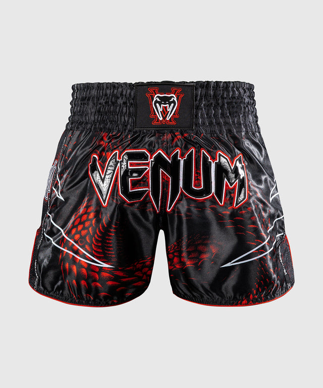 Venum Muay Thai Shorts Matupa – Black/Red/Silver