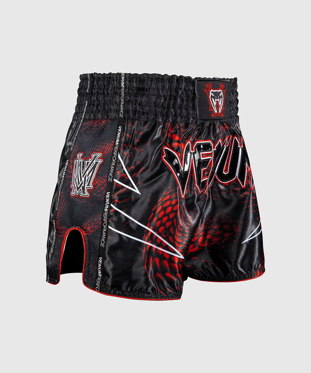Venum Muay Thai Shorts Matupa – Black/Red/Silver