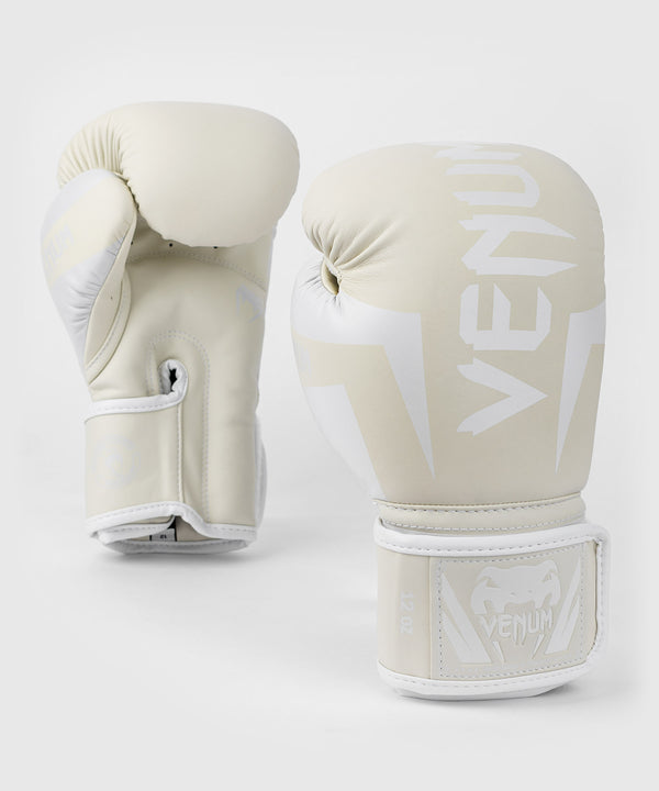 Gants de boxe Venum Elite – Blanc/Blanc