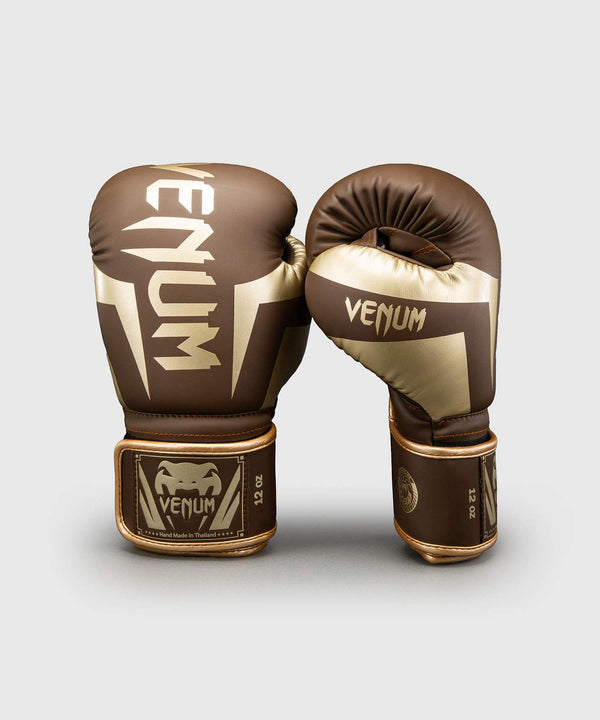 Venum Elite Boxhandschuhe – Dunkelbraun