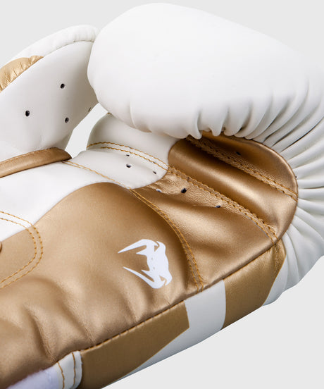 Mănuși de box Venum Elite – Alb/Aur