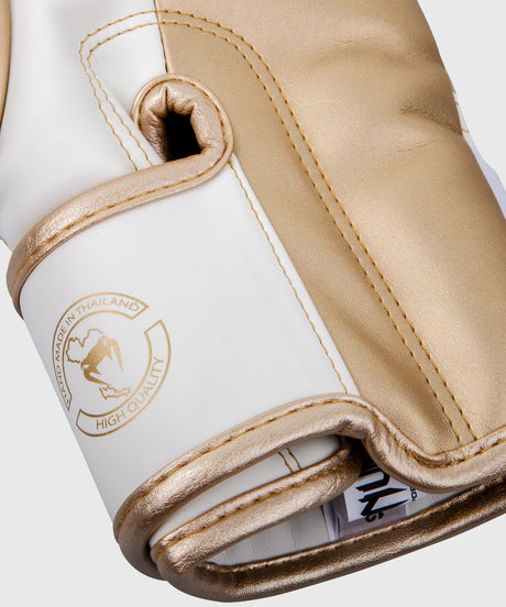 Mănuși de box Venum Elite – Alb/Aur