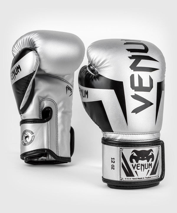 Gants de boxe Venum Elite – Argent/Noir
