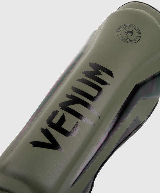 Venum Scheenbeschermers Kickboks Elite - Groen/Zwart