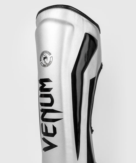 Venum Scheenbeschermers Kickboks Elite - Zilver/Zwart