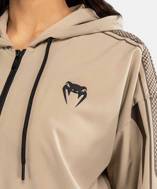 Hoodie zippé Venum UFC Unity femme – Beige