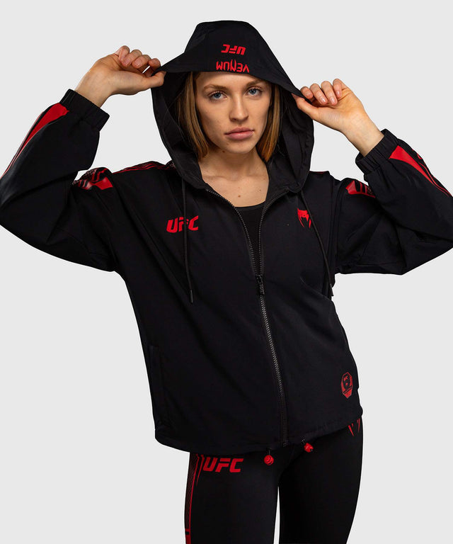 Hoodie Venum UFC Unity cu Fermoare Femei – Negru