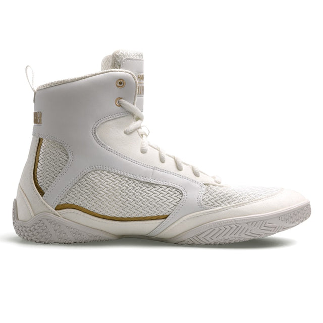 Botas de boxe Hayabusa x Mayweather Champ – Branco/Ouro