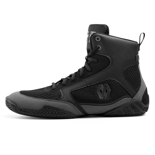 Chaussures de boxe Hayabusa x Mayweather Champ – Noir/Gris